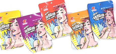Карамель WOW Sour candy 22 гр 20 шт